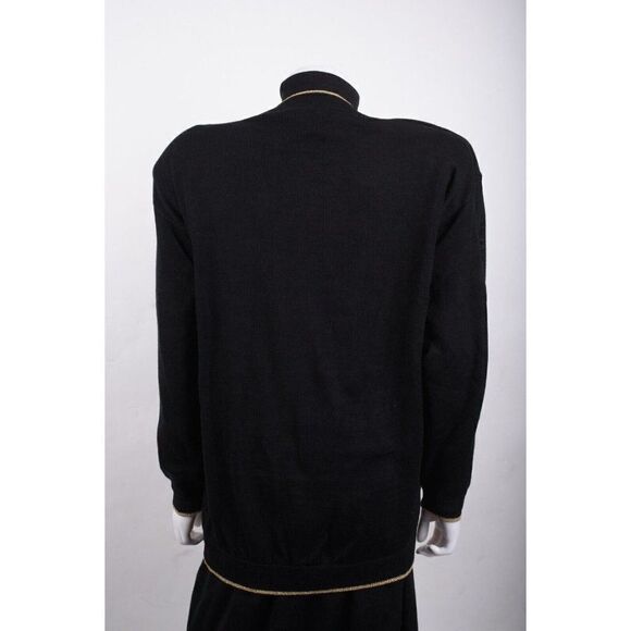 Laurette Par le chois Womens Knit Midi Skirt Cardigan Sweater 3pc M Black NWT - Picture 6 of 16